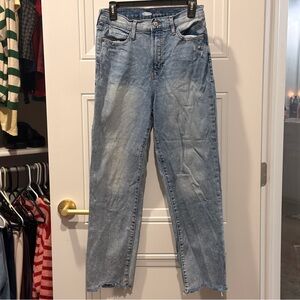 Old Navy Light Blue Straight Leg Jeans